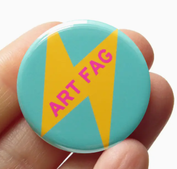Art Fag Button