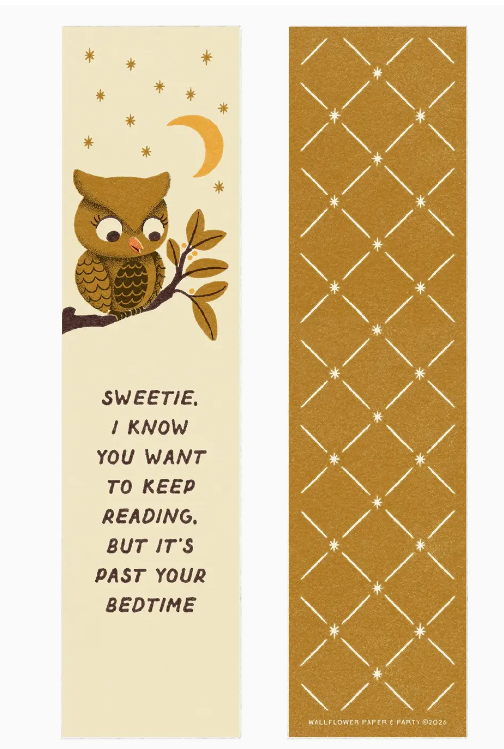 Bedtime Owl Bookmark