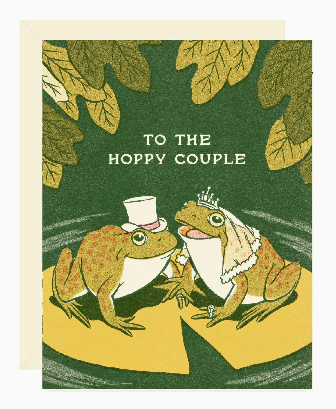 Hoppy Couple Wedding Card