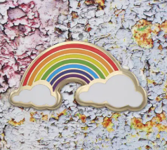 Rainbow Enamel Pin