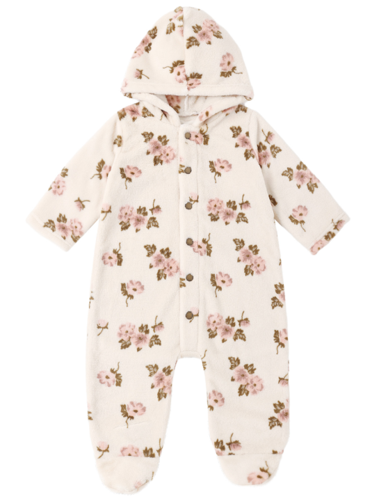 Fleece Jumpsuit | Rose Garden