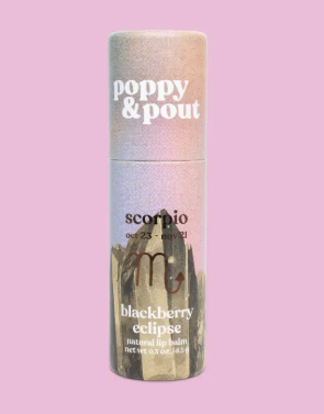 Zodiac Scorpio Blackberry Eclipse Lip Balm