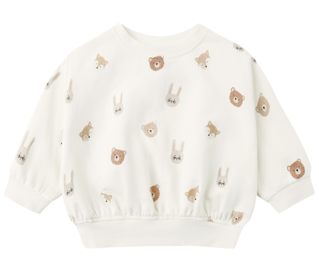 Relaxed Fleece Sweatshirt | Critters
