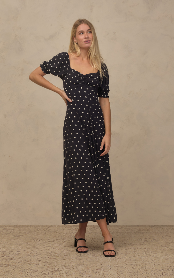Zoe Dress | Polka Dot