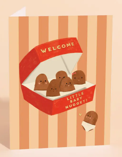 Lil Nuggets - Baby Card