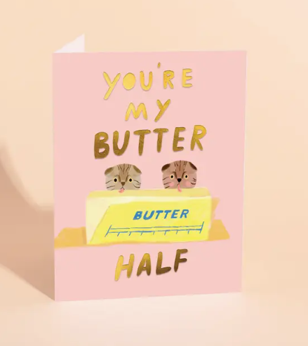 Butter Half - Love Card