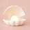 A shell and pearl shaped tiny light. 