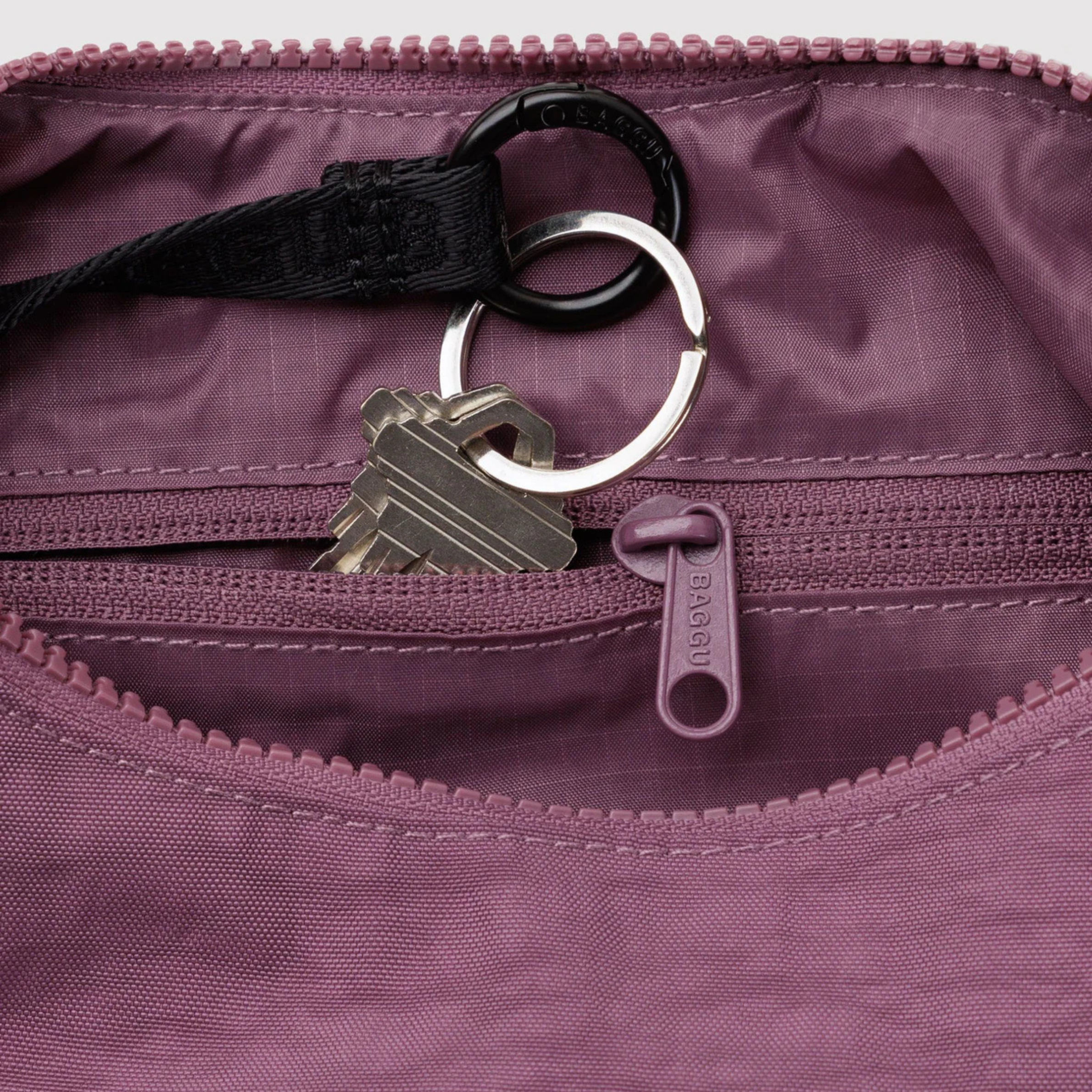 Small Crescent Bag Wild Plum