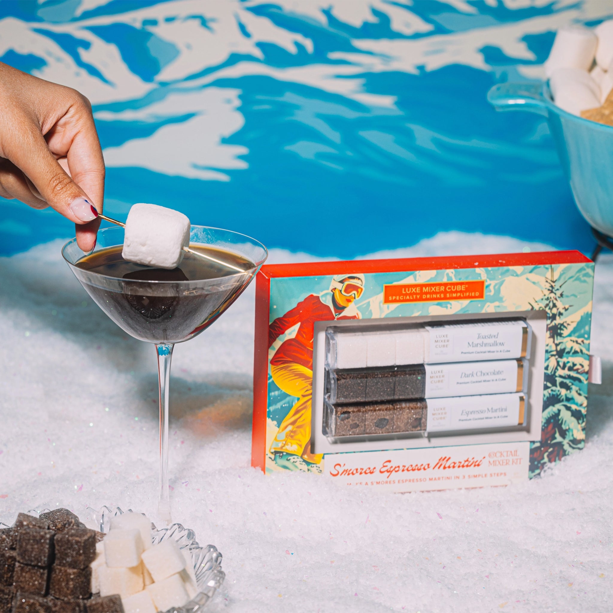 "S'mores Espresso Martini Make A S'mores Espresso Martini In 3 Simple Steps". 