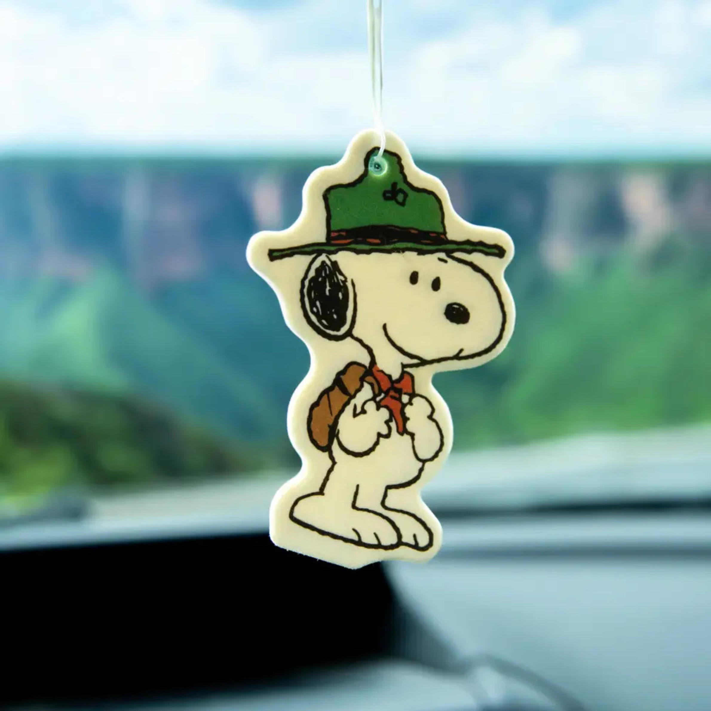 air freshener snoopy pine forest