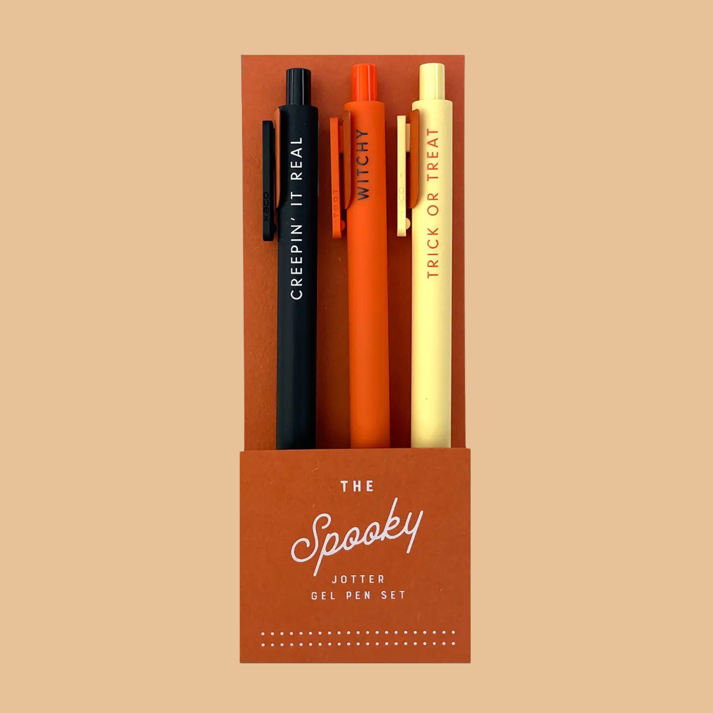 the spooky otter gel pen set