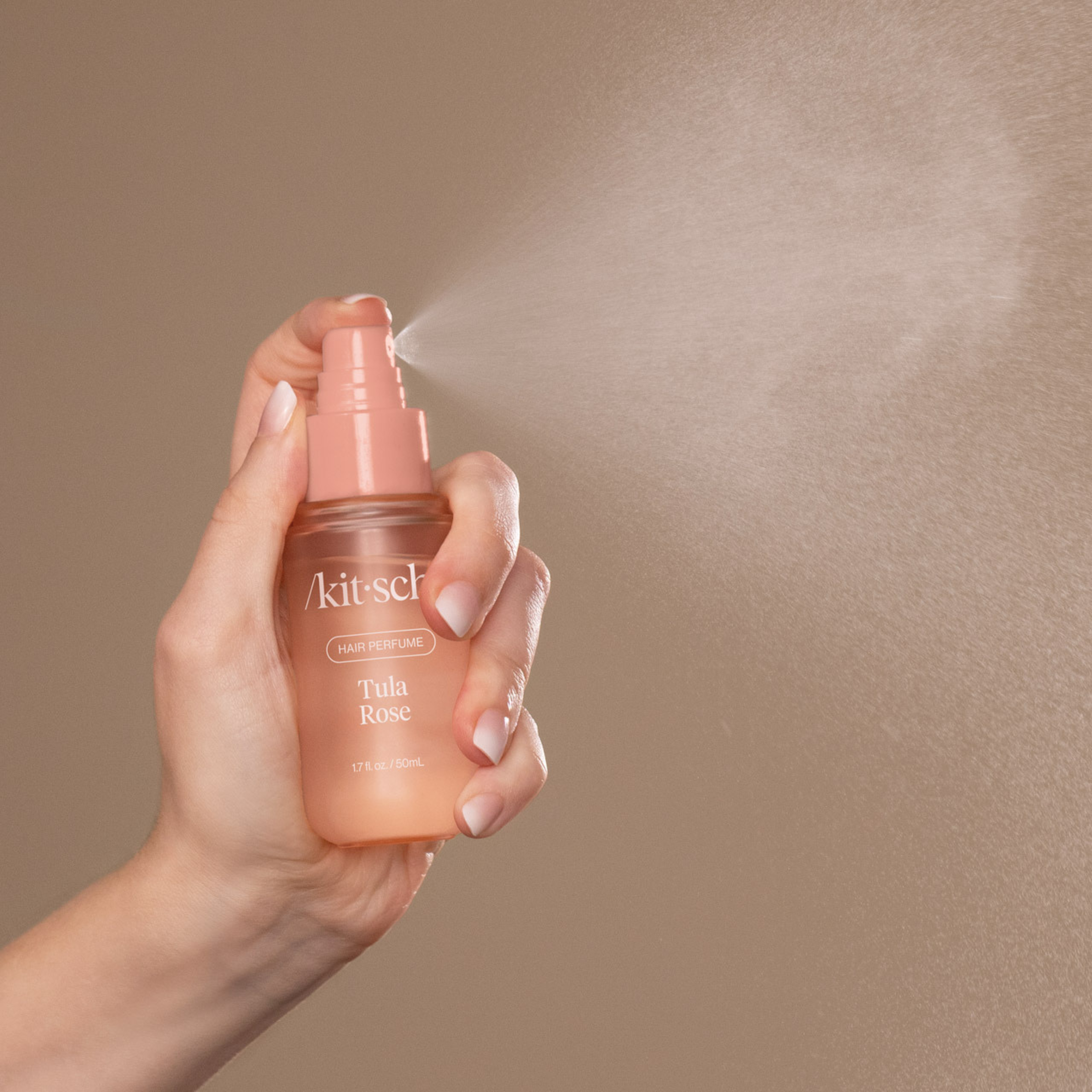 "kitsch hair perfume tula rose"