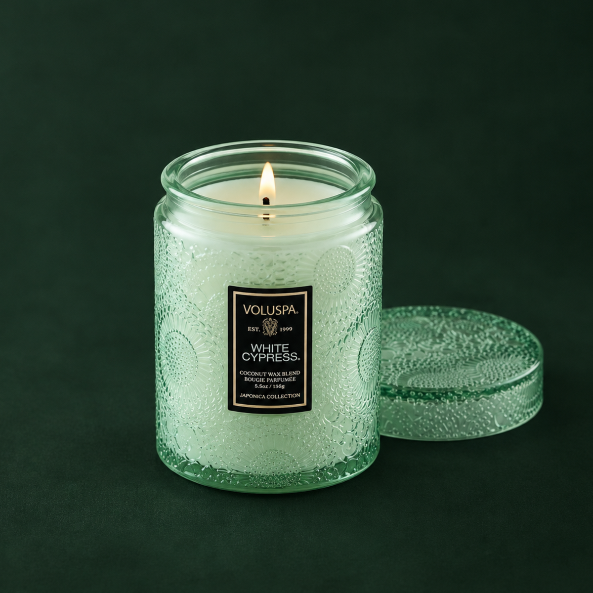voluspa white cypress candle
