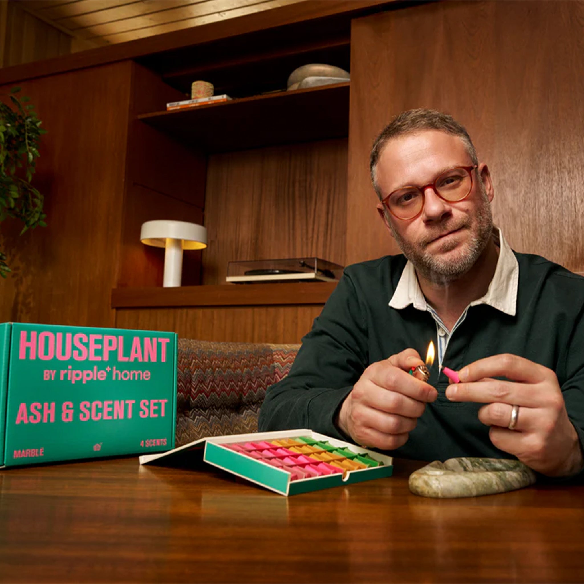 "Houseplant by ripple* home Ash & Scent Set"