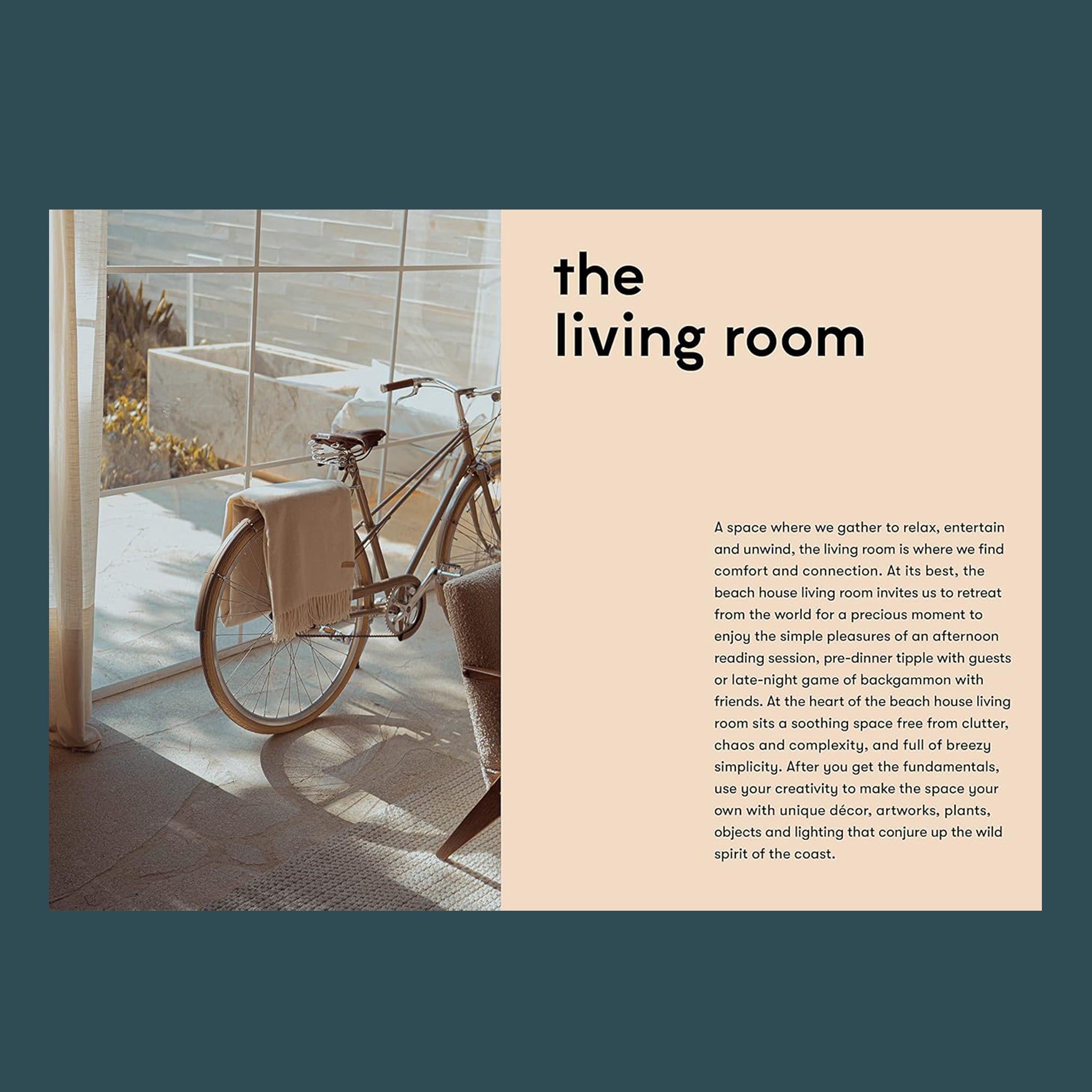 The living room