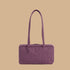 A purple rectangle shaped shoulder bag.