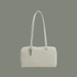 sage striped nylon bag on a sage green background.