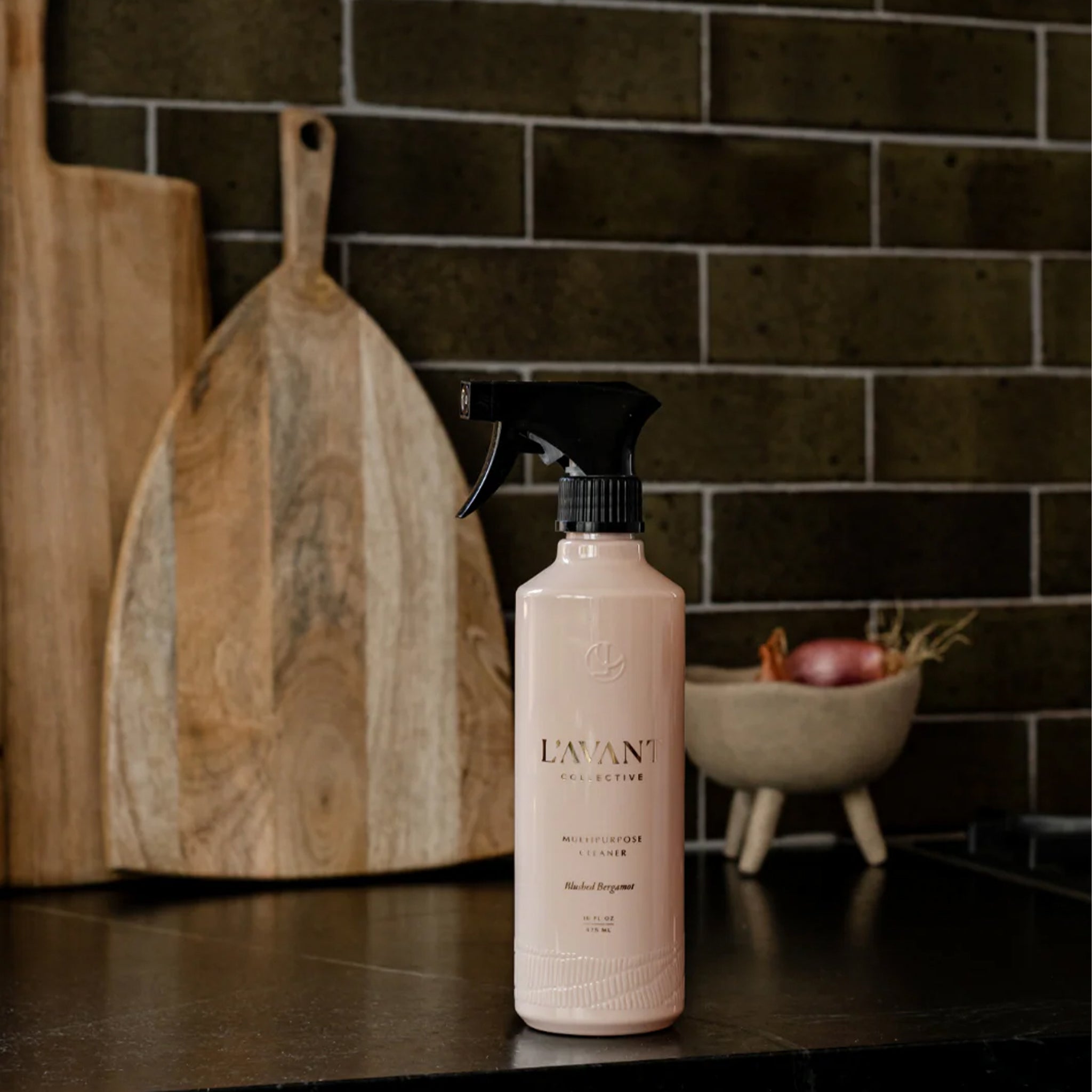 "L'AVANT Collective x Geometry Cleaning Kit Blush Bergamot". 