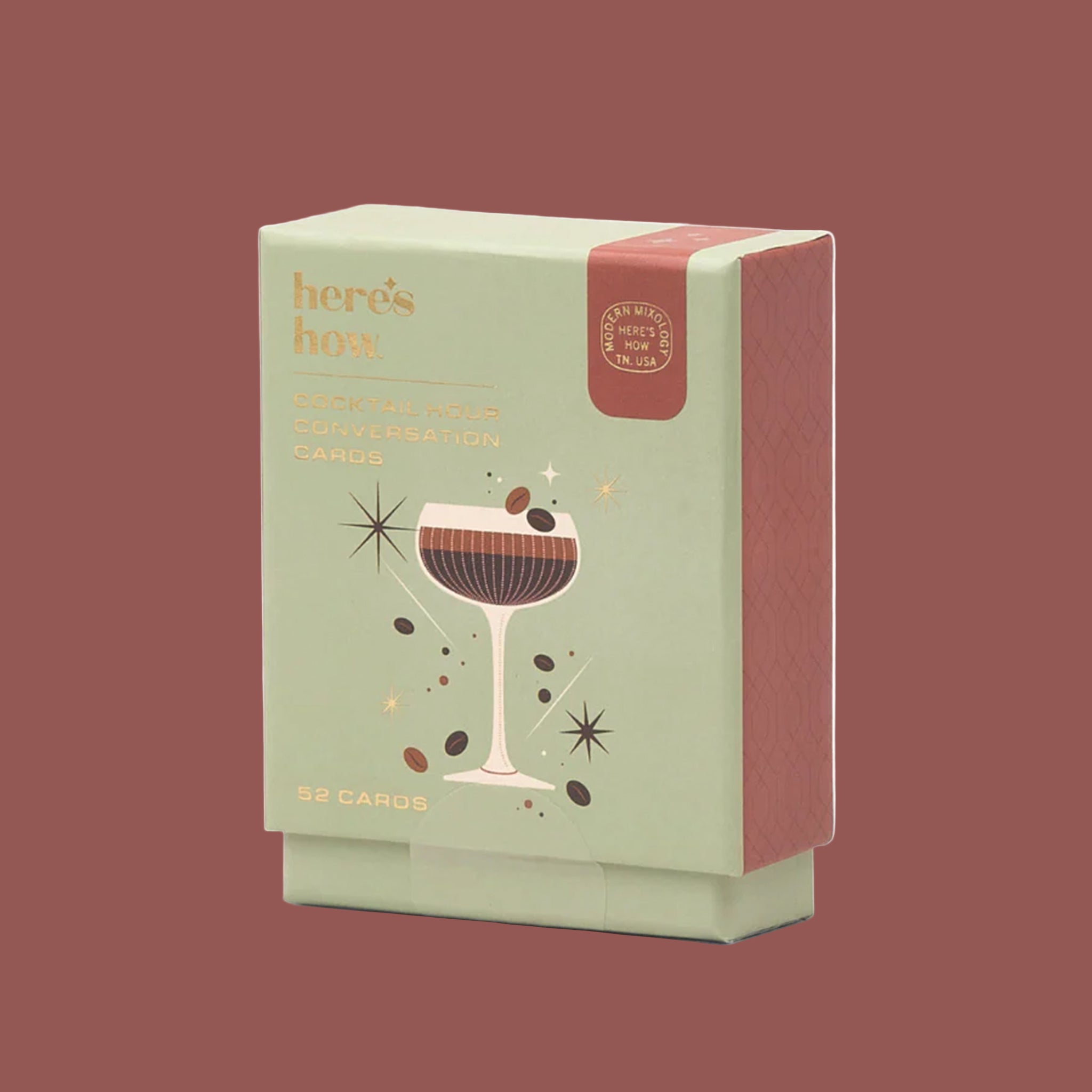 A set of conversation starter cards. 