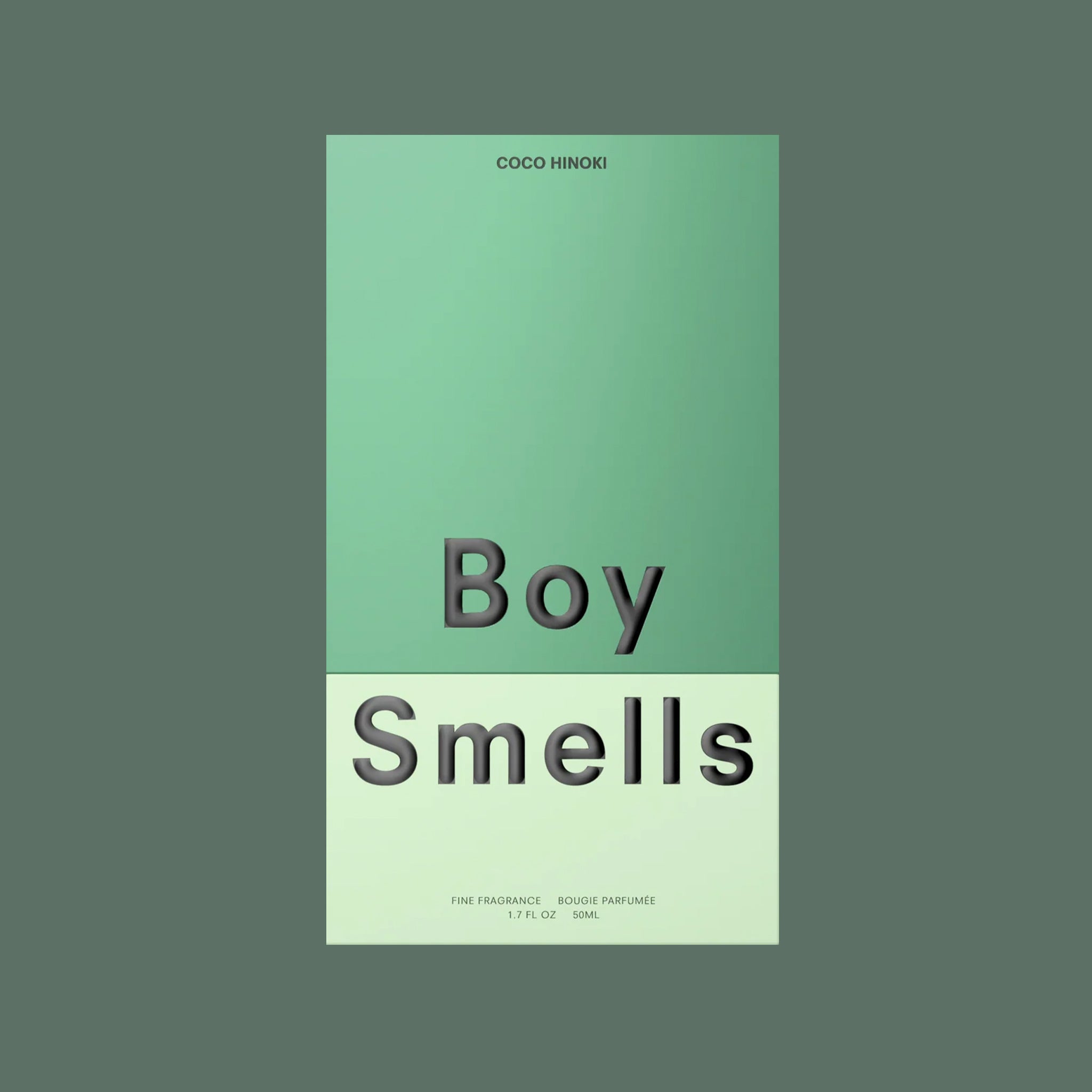 "Coco Hinoki Boy Smells".