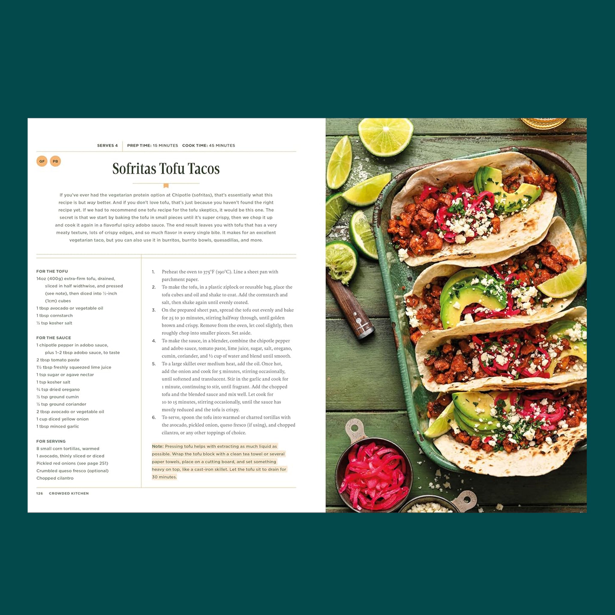 Sofritas Tofu Tacos