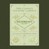 A light green bookcover with dark green text that reads, 'The Curious Cocktail Cabinet Hendrick's Gin 100 recipes for remarkable gin cocktails'.