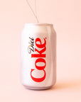 A Diet Coke can shaped ornament.