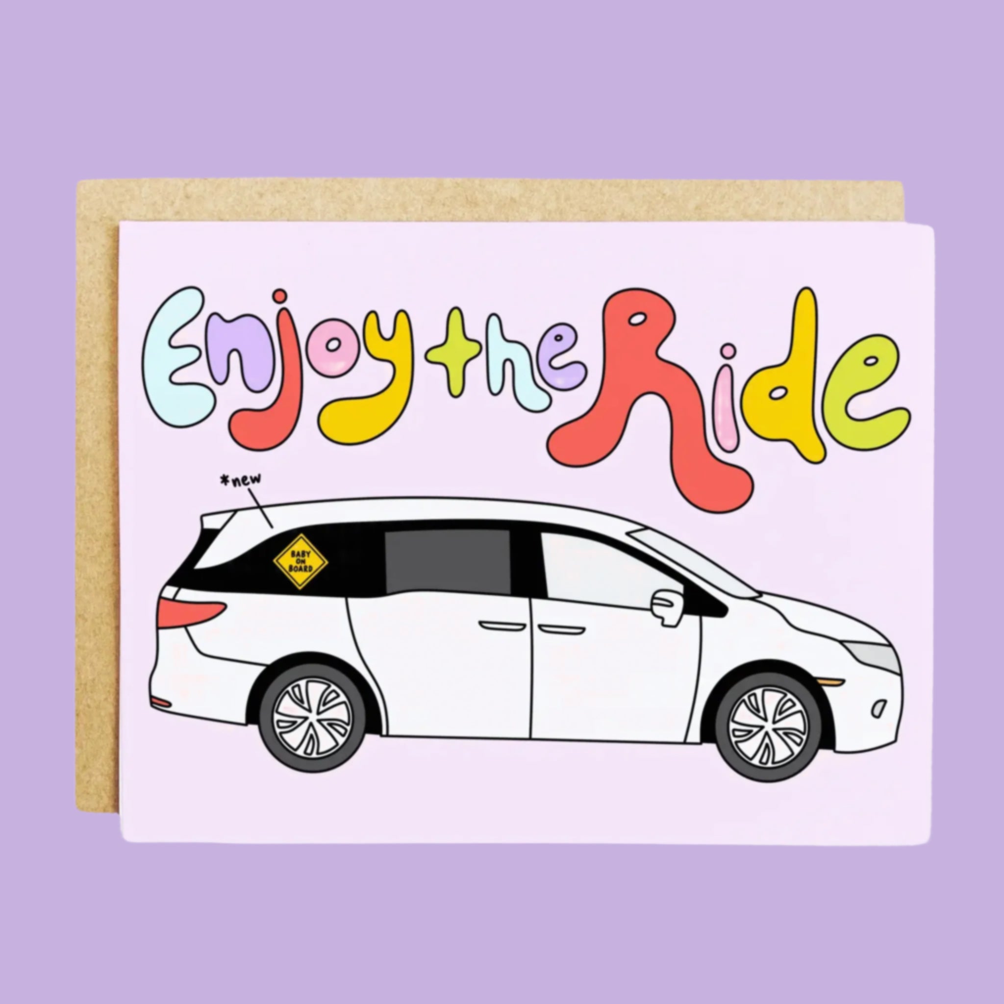 Enjoy the Ride Card – Pigment