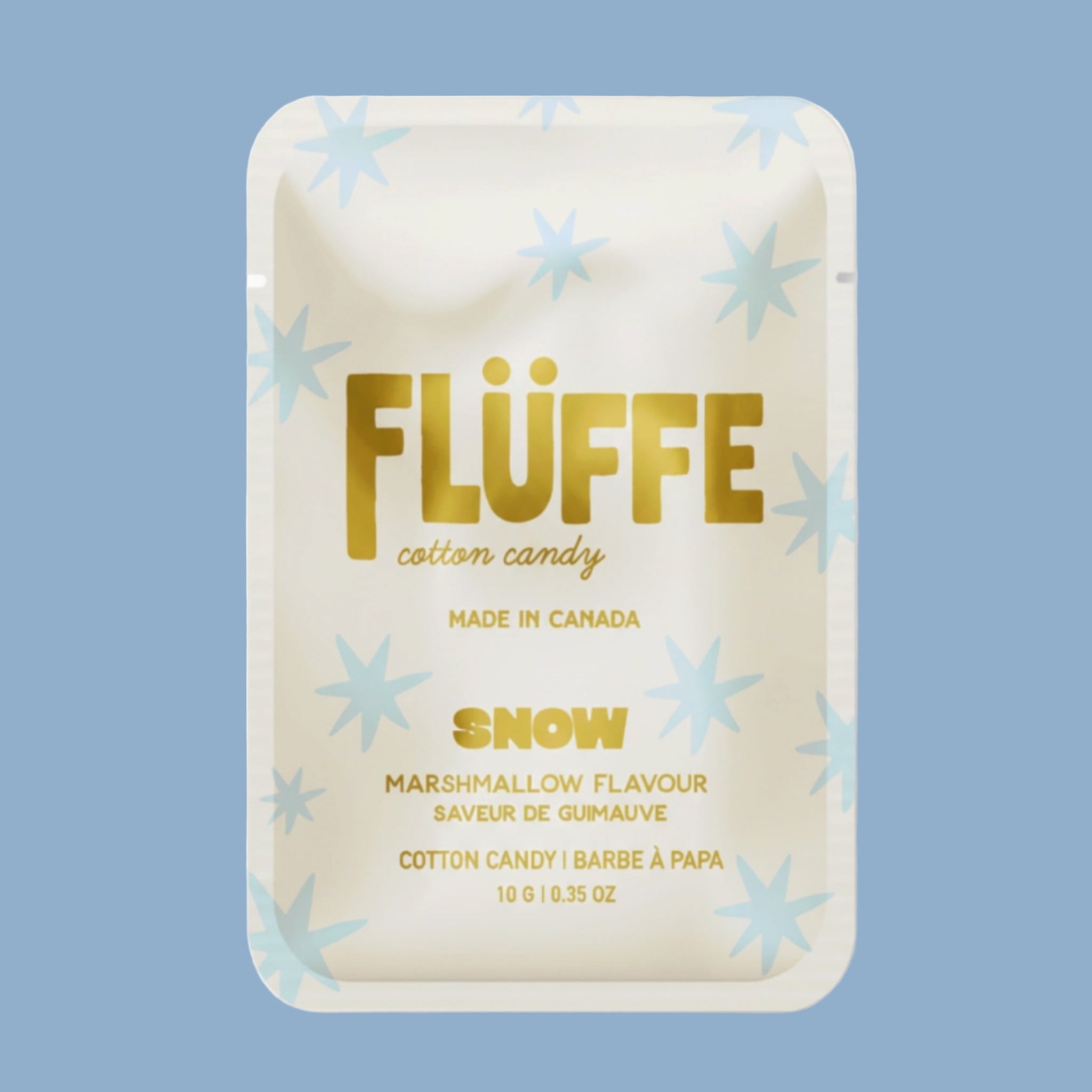 "Fluffe Cotton Candy Made in Canada Snow Marshmallow Flavour". 