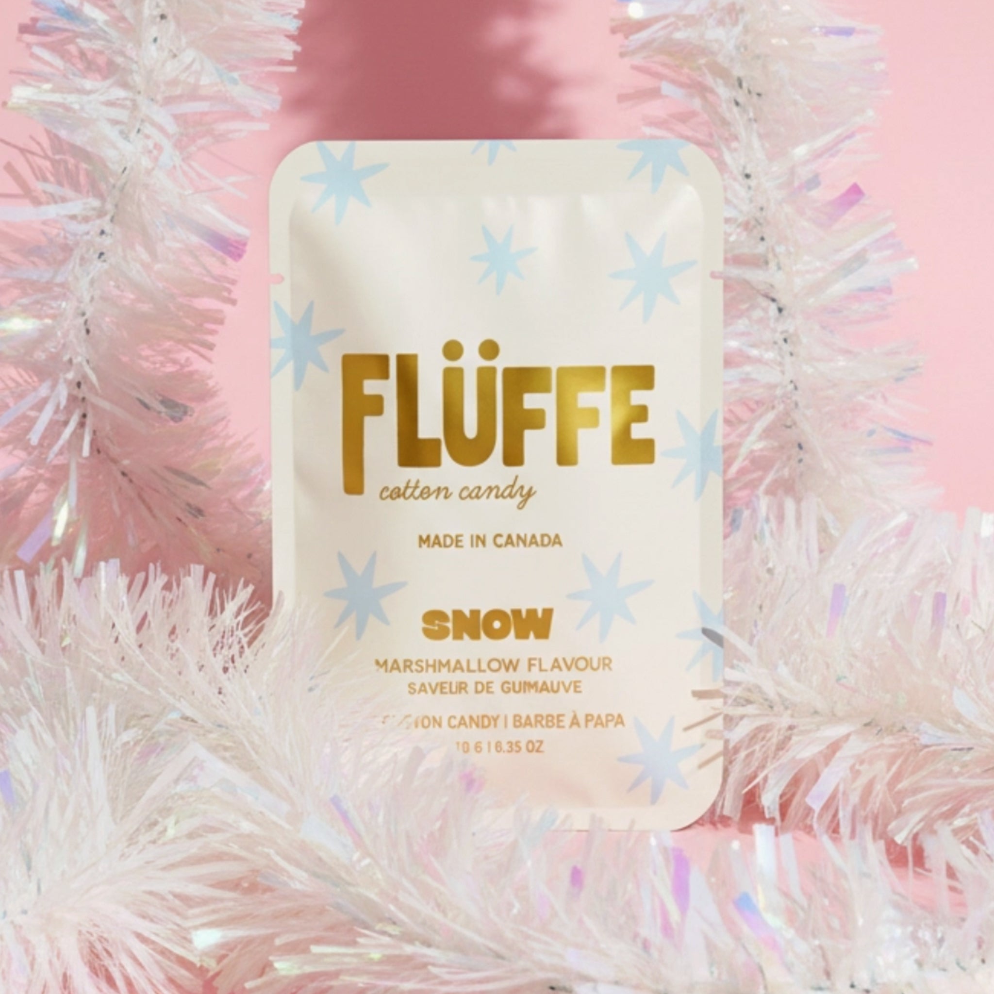 "Fluffe Cotton Candy Made in Canada Snow Marshmallow Flavour". 