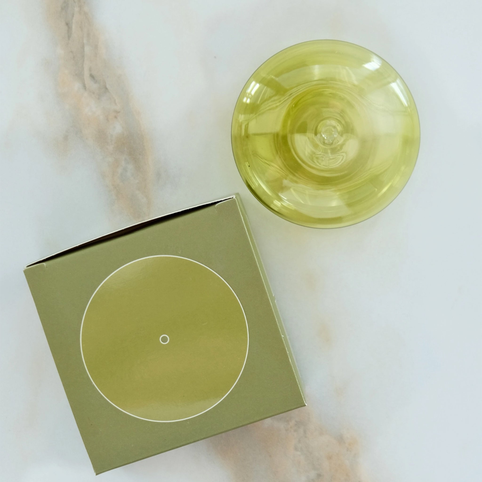 A green bubble shaped incense holder. Incense not included.  