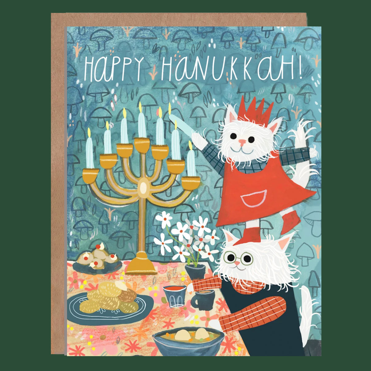 "Happy Hanukkah".