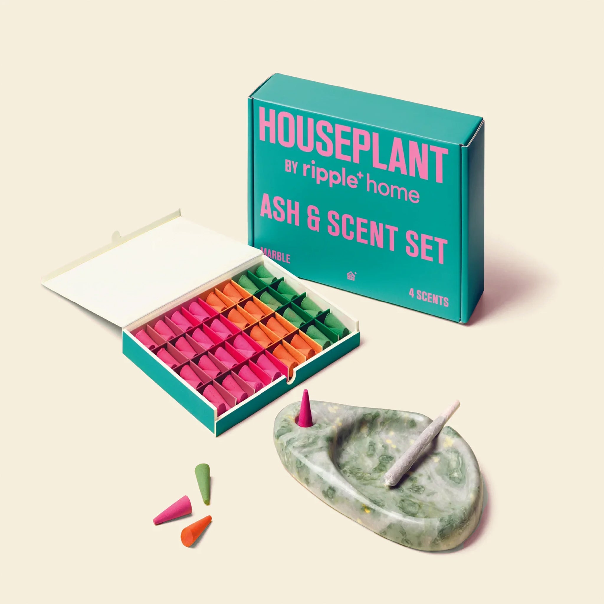 "Houseplant by ripple* home Ash & Scent Set"