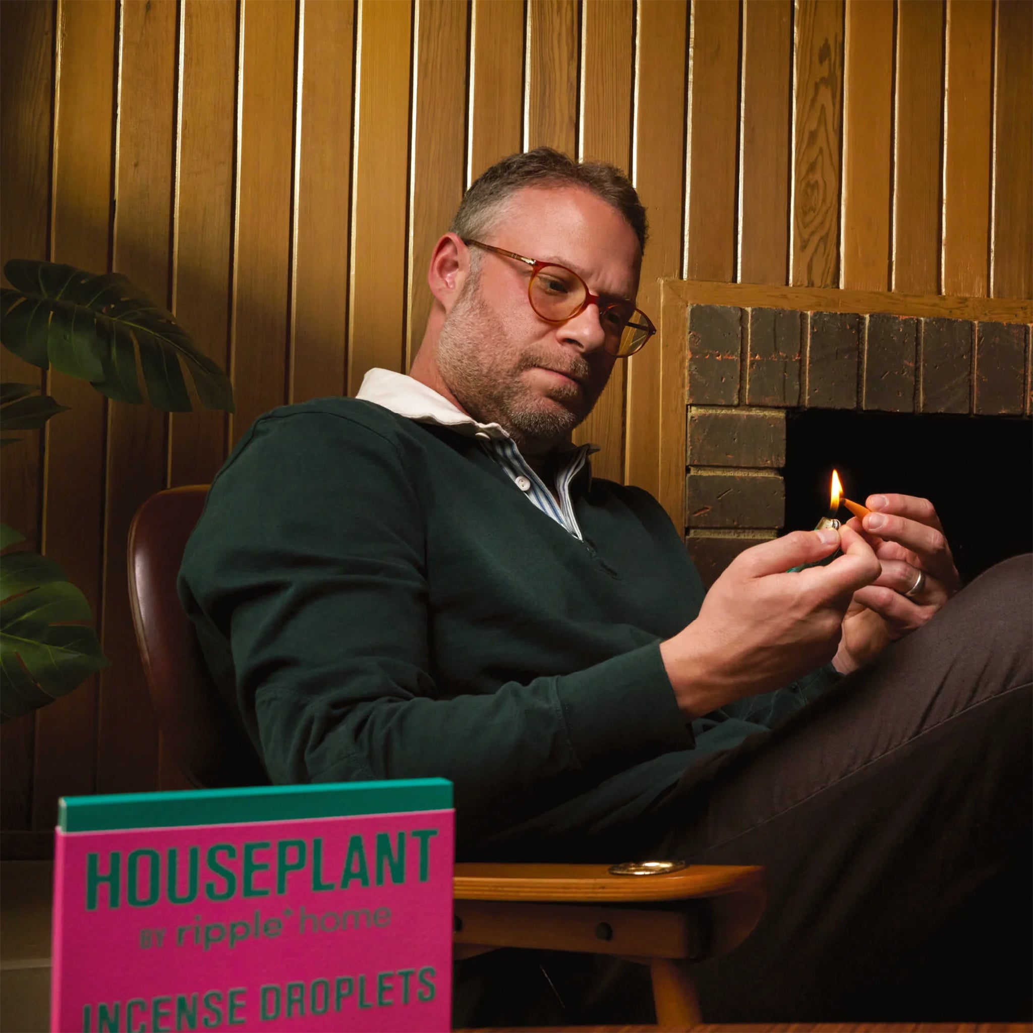 "Houseplant by ripple* home incense droplets"