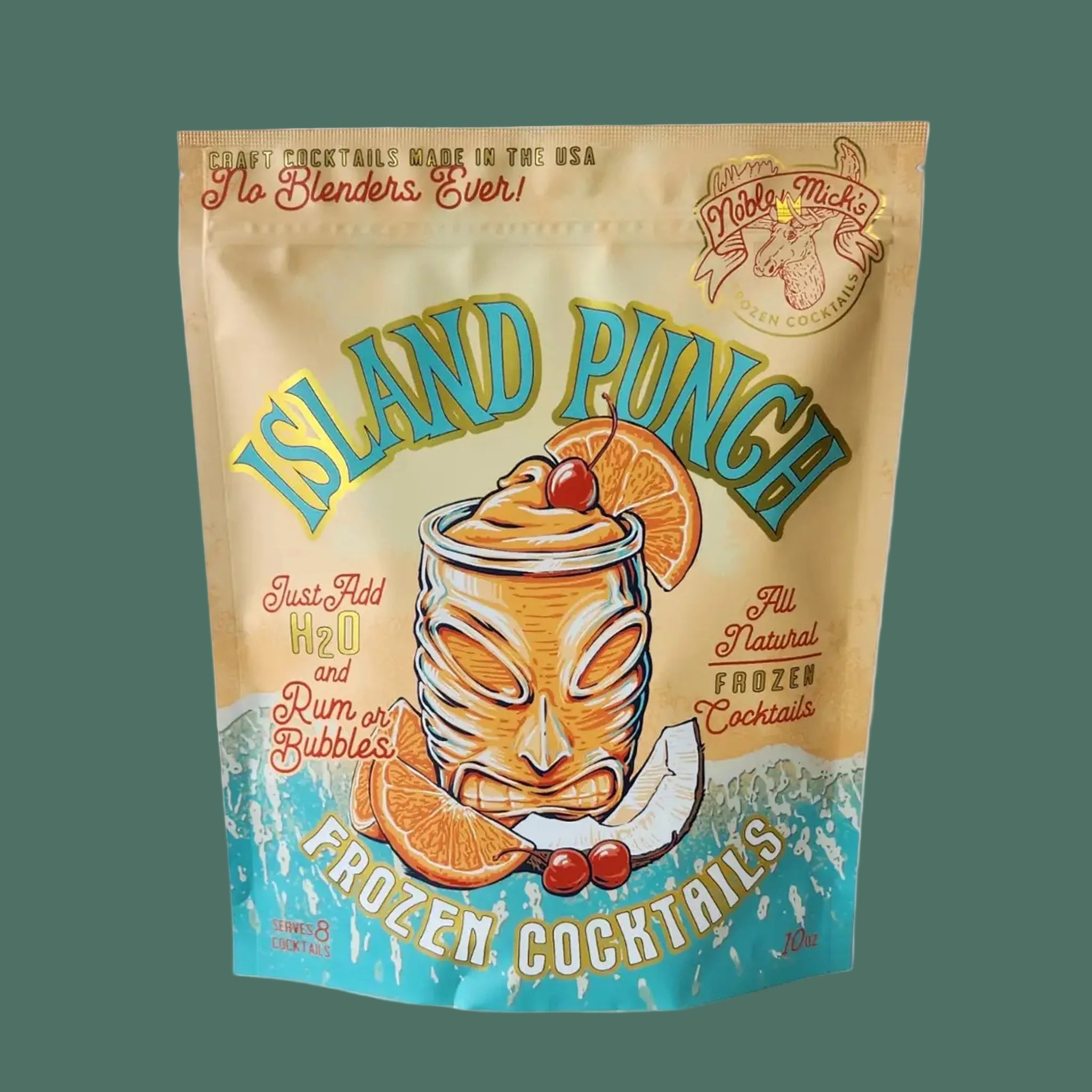 "No Blenders Ever Island Punch Frozen Cocktails". 