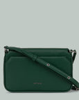 deep green crossbody bag