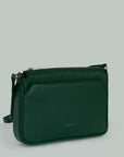 deep green crossbody bag