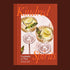 A burnt reddish orange book cover with a photograph of two beverages in coupe glasses and the title that reads, "Kindred Spirits".