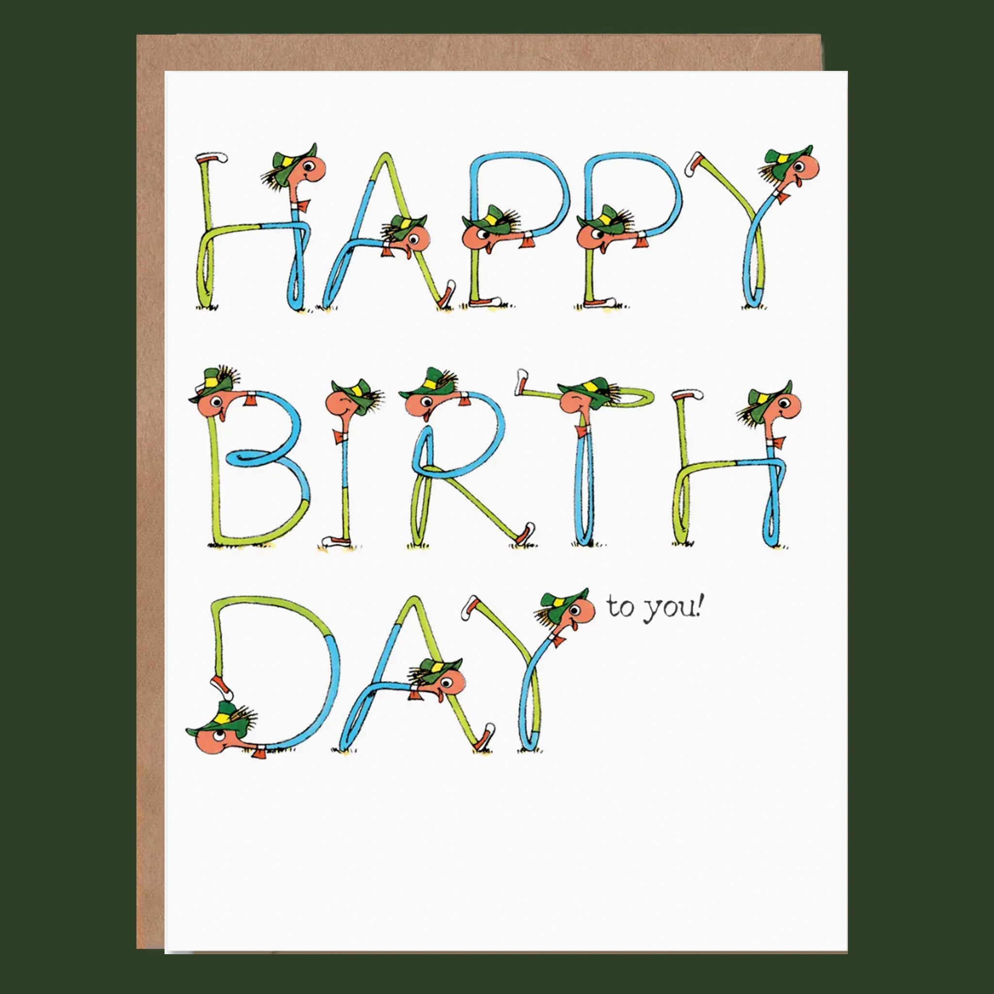 "Happy Birthday To You".