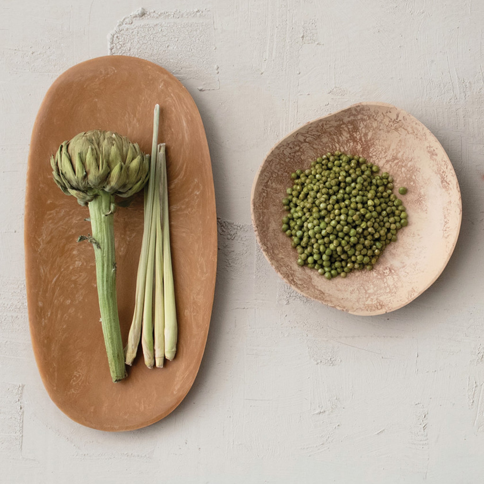 Marbled Resin Platter - Thumbnail 3