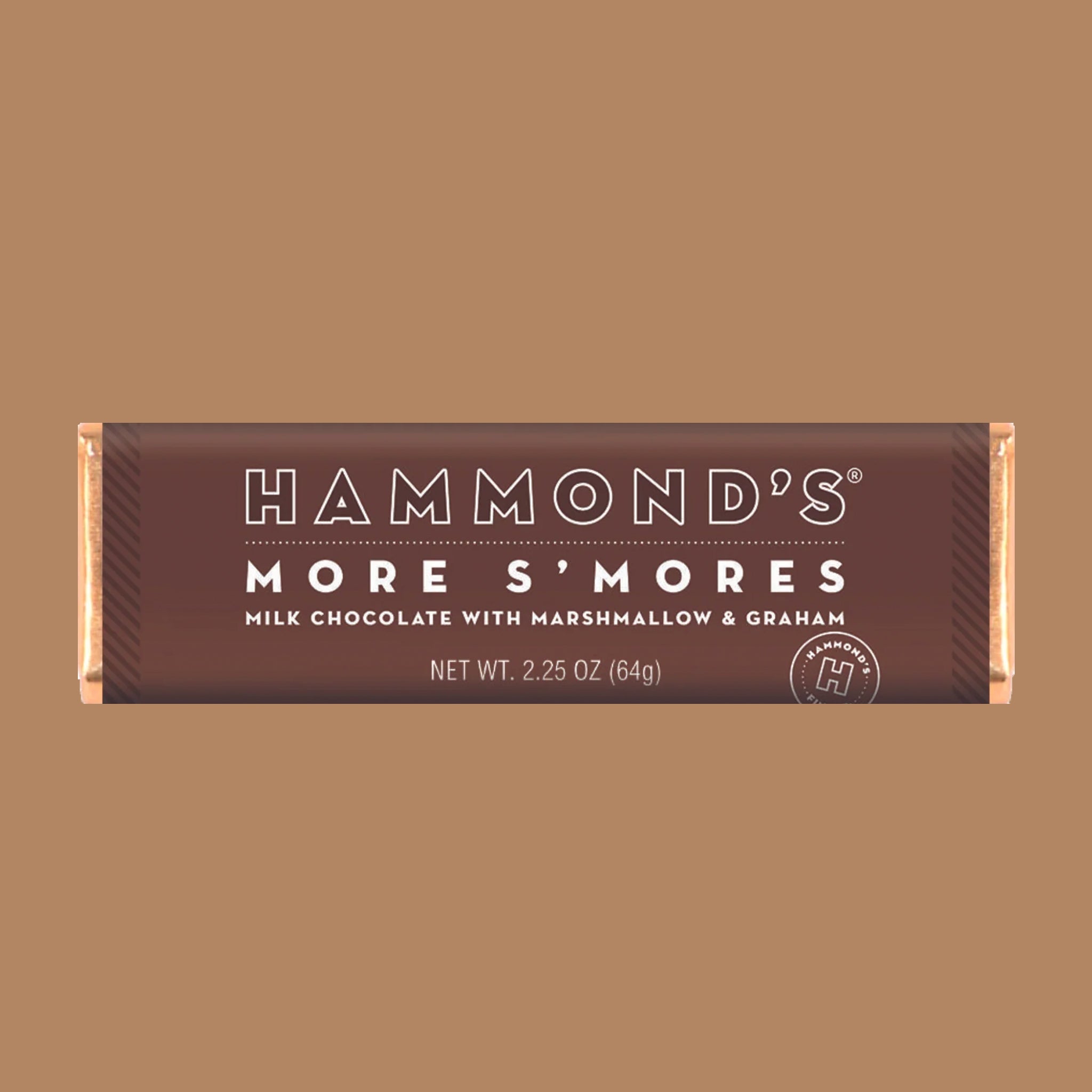 "Hammond's More S'mores Milk Chocolate With Marshmallow & Graham". 