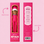 A hot pink elf ornament named nifty nyah