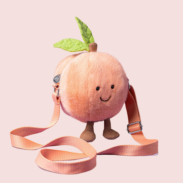 Amuseables Peach Shoulder Bag Jellycat – Pigment