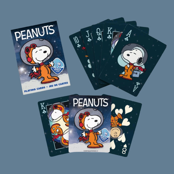【新品未使用】PEANUTS PLAYING CARDS 55枚 Peanuts Snoopy In Space Playing Cards – Pigment