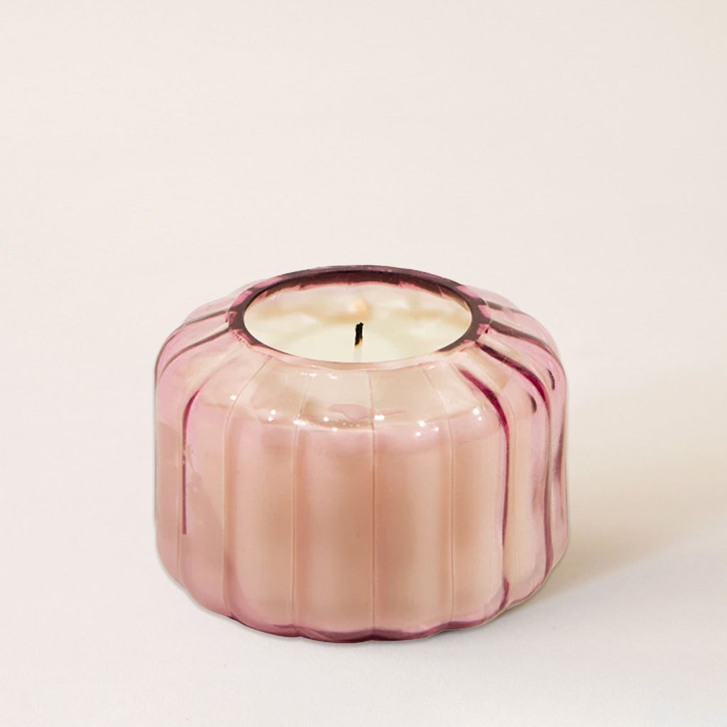 Pink Ripple Candle Desert Peach Pigment
