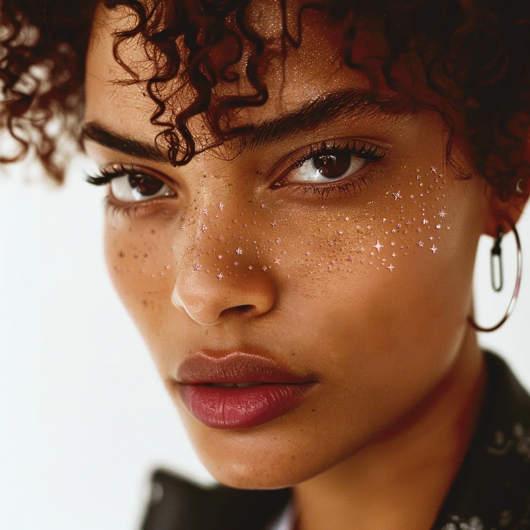 A pack of rose gold stardust patches.