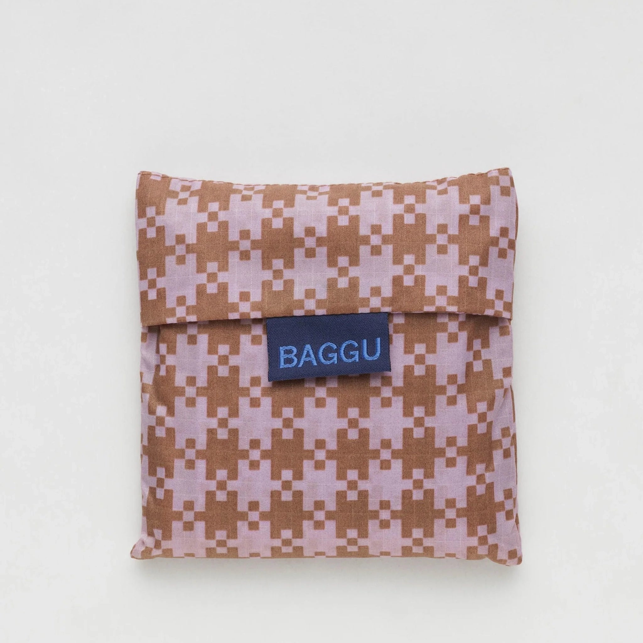 Standard Baggu | Rose Pixel Gingham – Pigment