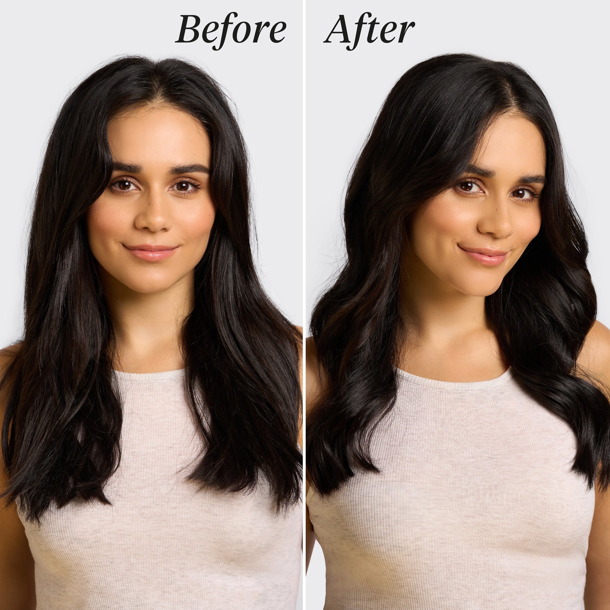 Before and after. 