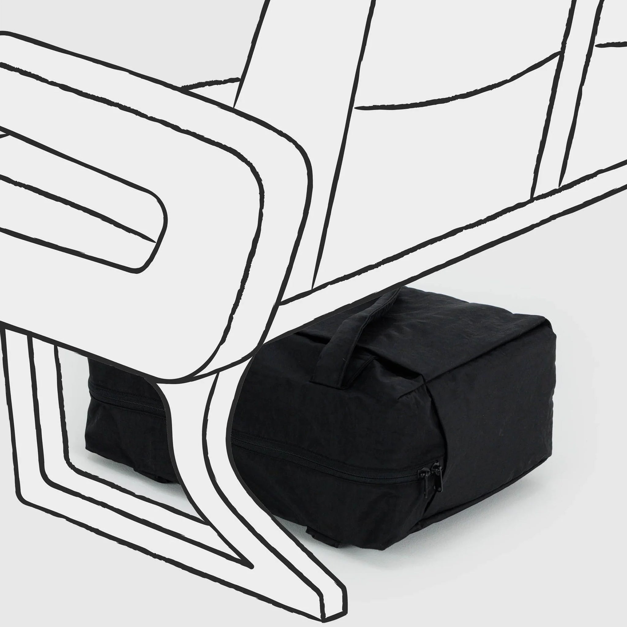 Small Cloud Carry On | Black – Pigment