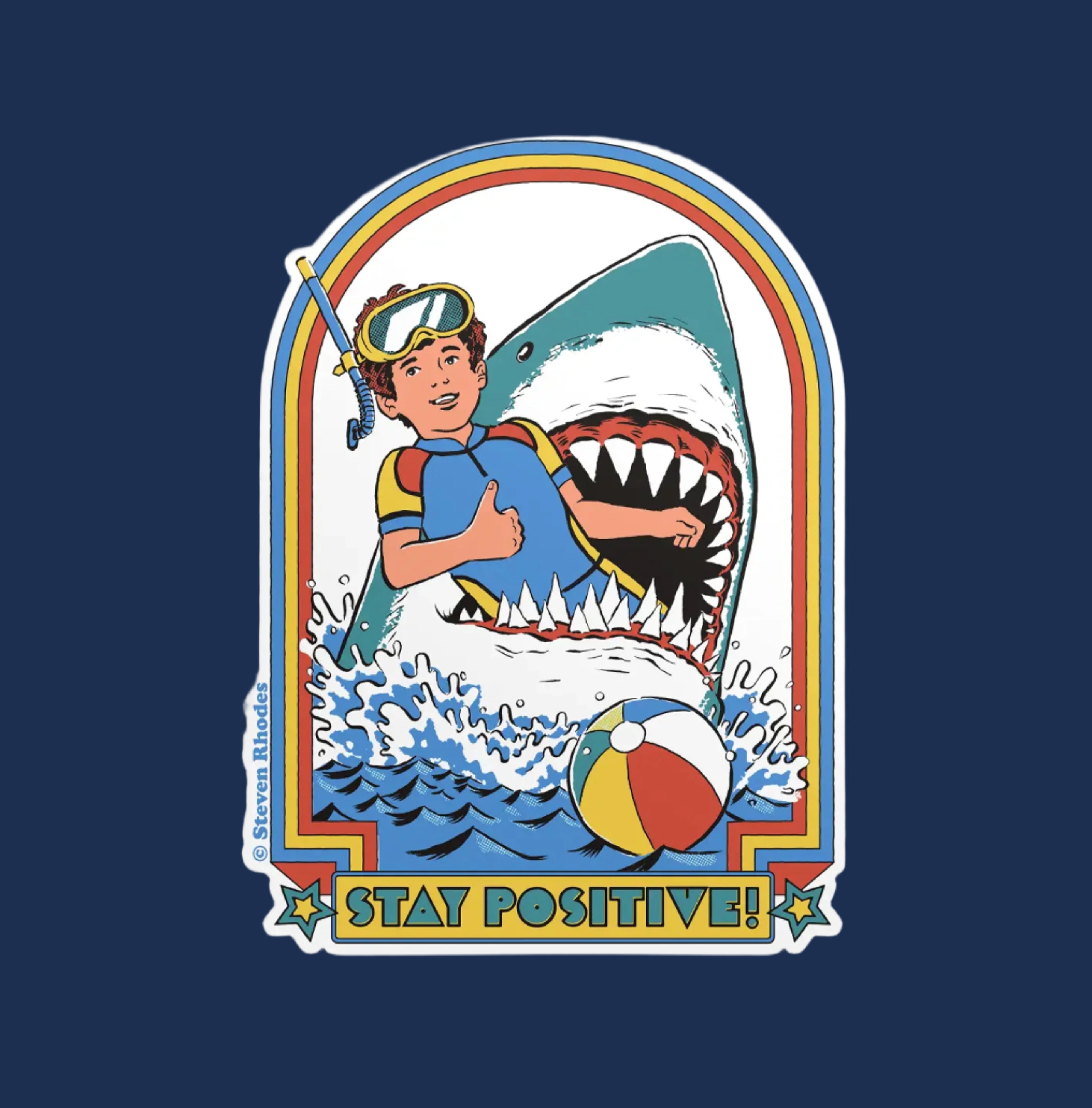 Stay Positive Sticker – Pigment